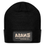 NASA Beige Acro Beanie - black