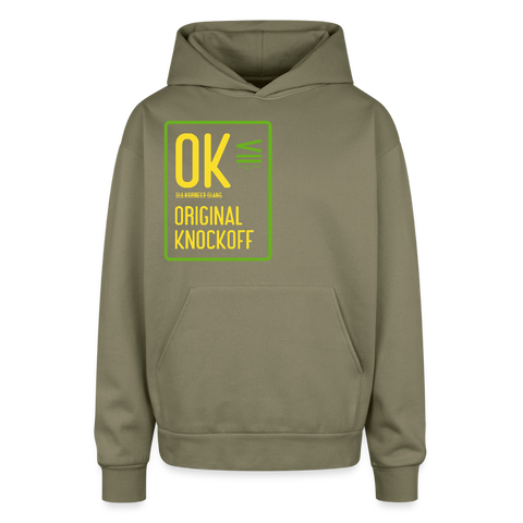 OK Oversized Hoodie - olive