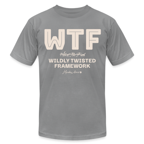 WTF Tee - slate