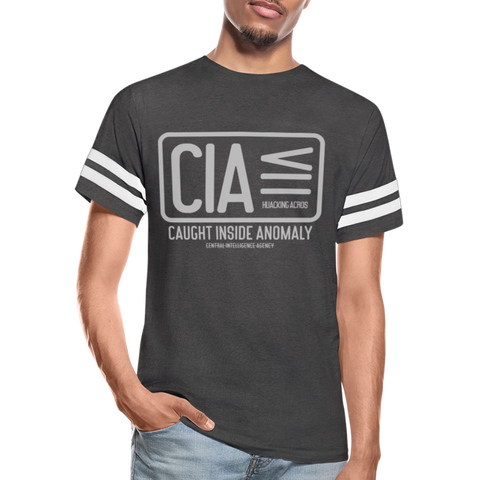 CIA Tee - vintage smoke/white