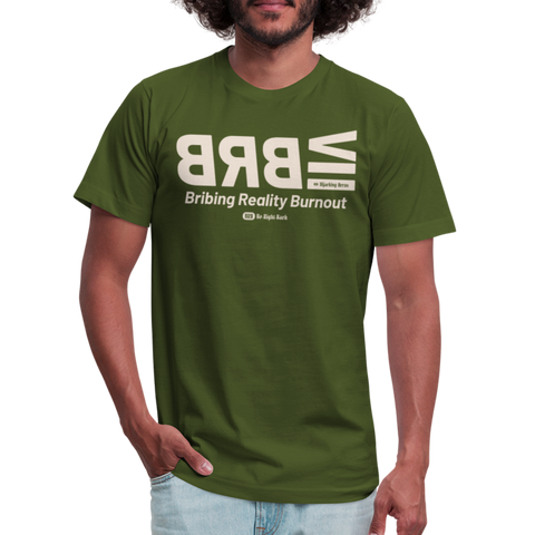 BRB Beige Acro B&C Tee - olive