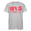 FBI Red Acros Heavy T - heather gray