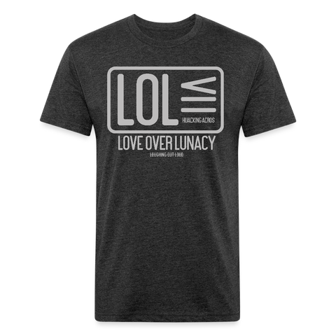 LOL Tee - heather black