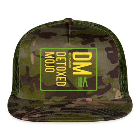 DM Truckers Hat - MultiCam\green