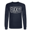 FUCK Long Sleeve - navy