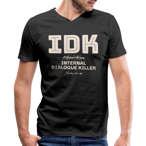 IDK V Neck - black