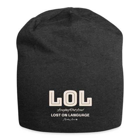 LOL Beanie - charcoal grey