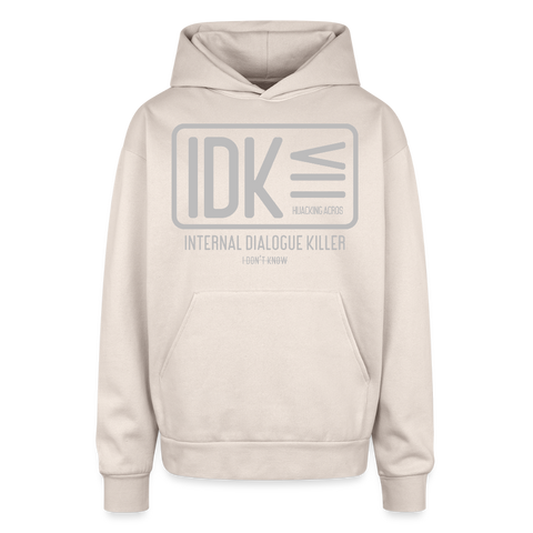 IDK Oversized Hoodie - Sand