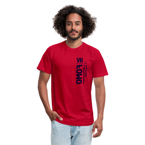 FOMO Blue Acro Tshirt - red