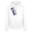 Blue Acro Champion Hoodie - white