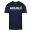 AD4BS Beige Acro Under Armor Tee - navy