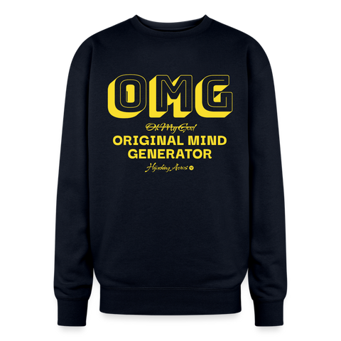 OMG Oversized Sweatshirt - navy