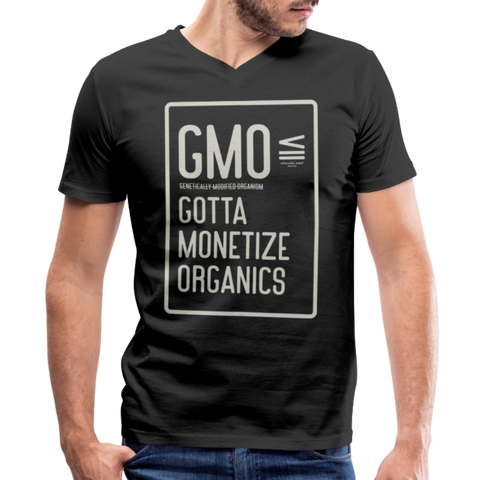 GMO V Neck - black