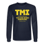 TMI Long Sleeve - navy