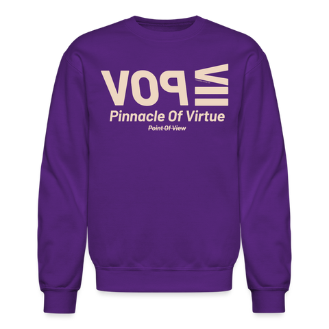 POV Beige Acro Sweat - purple