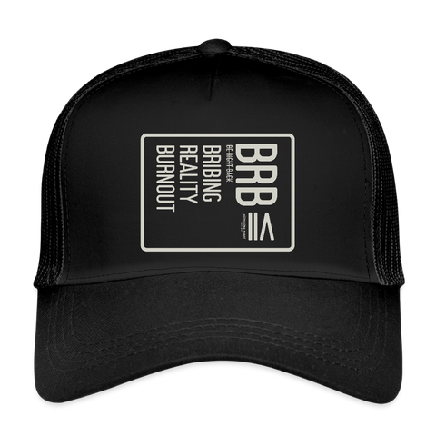 BRB Vintage Hat - black/black
