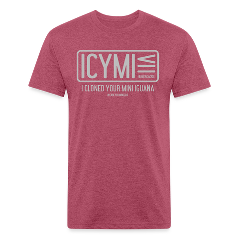ICYMI Tee - heather burgundy