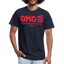 OMG Red Acro B&C Tee - navy