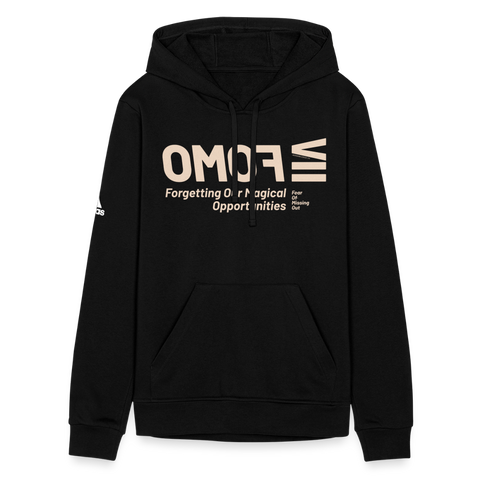 FOMO Beige Acro Adidas Hoodie - black