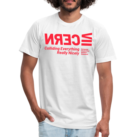 CERN Red Acro B&C Tee - white