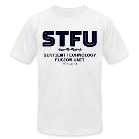 STFU Tee - white