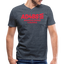 AD4BS Red Acros B&C V Neck - heather navy