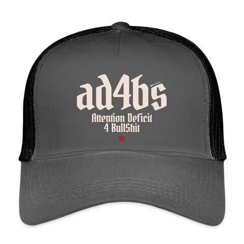 AD4BS Beige Acro Hat - smoke grey/black