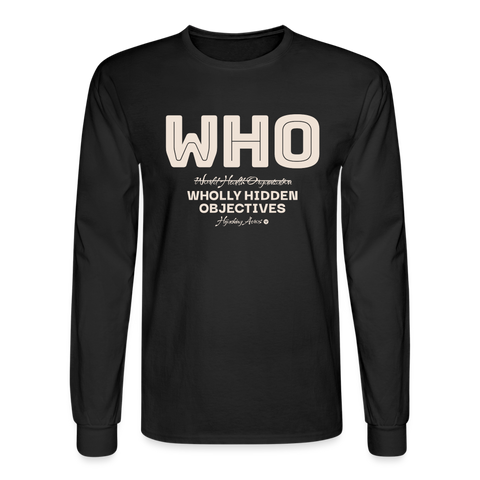 WHO Long Sleeve - black