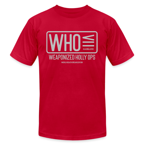 WHO Tee - red