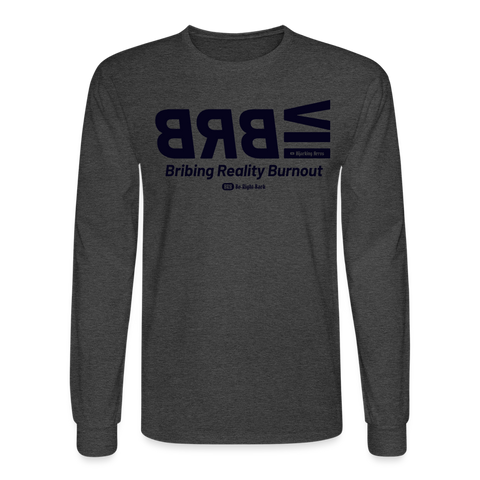 BRB Blue Acro Long Sleeve - heather black