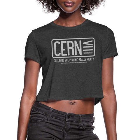 CERN Tee - deep heather