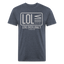 LOL Tee - heather navy