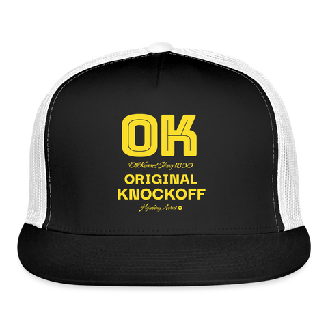 OK Trucker Hat - black/white