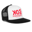 OK Red Acro Trucker Hat - white/black