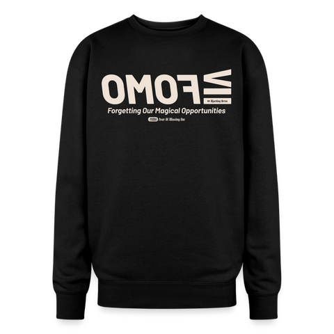 FOMO Red Acro Oversized Hoodie - black