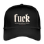 FUCK Beige Acro Vintage Hat - black/black