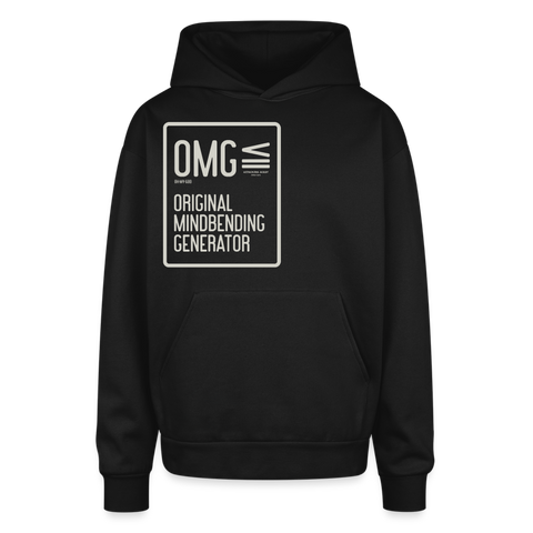 OMG Oversized Hoodie - black
