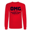 OMG Long Sleeve - red