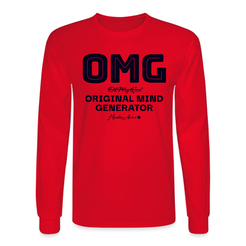 OMG Long Sleeve - red