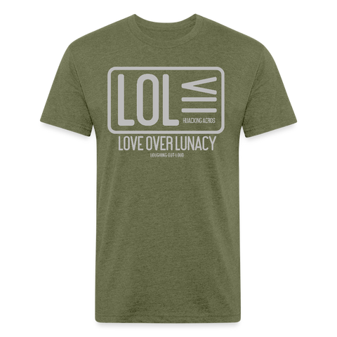 LOL Tee - heather military green
