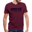 FOMO Blue Acro B&C V Neck - maroon