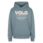 YOLO Oversized Hoodie - stone blue