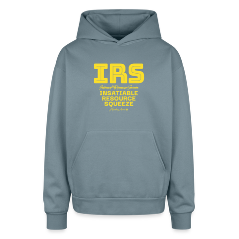 IRS Oversized Hoodie - stone blue