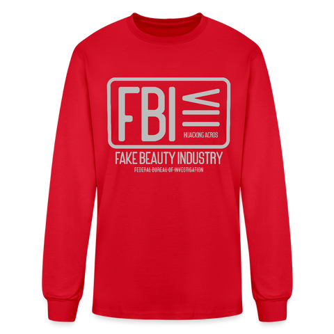 FBI Long Sleeve - red