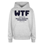 WTF Oversized Hoodie - heather grey