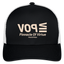 POV Beige Acro Hat - black/white