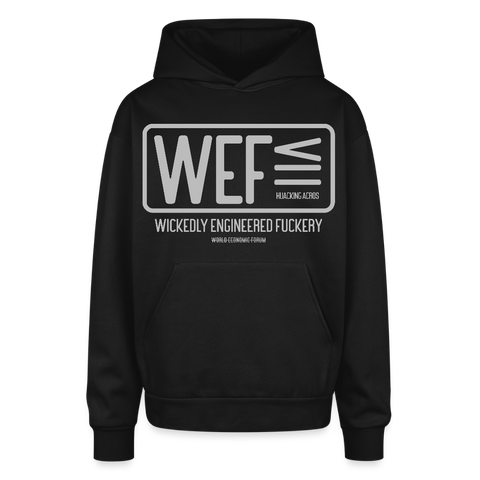 WEF Oversized Hoodie - black