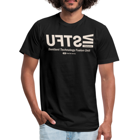 STFU Beige Acro Tee - black