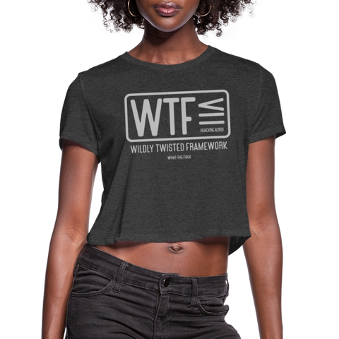 WTF Cropped (W) - deep heather