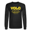 YOLO Long Sleeve - black